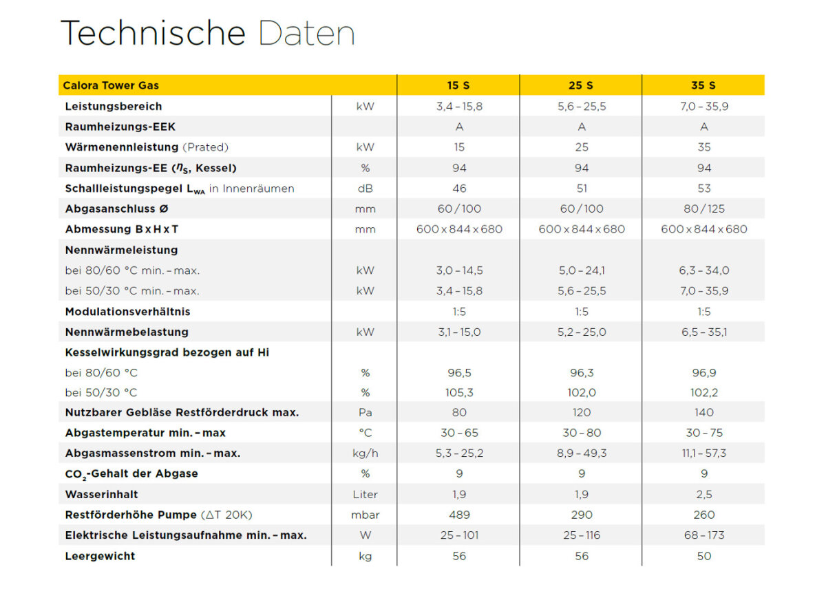 Remeha Gas Brennwert Kessel Bodenstehend 25 KW Calora Tower 25 S 25