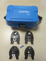 Conel Pressbackenkoffer blau inkl.4 Pressbacken F Kontur...