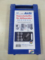 Airfit Reparaturkoffer für Abwasserrohre DN 40/50/70/90/100/125 inkl. Schellen