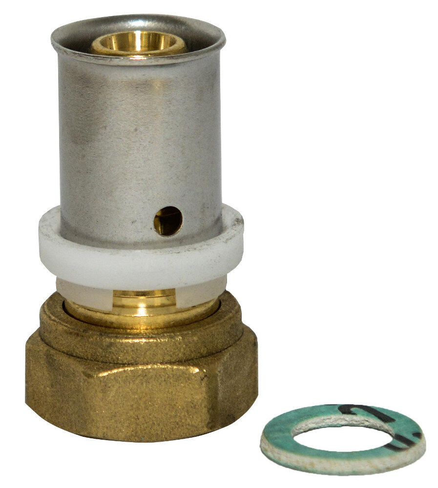 Pipetec Press-T-Stück 20x2 PFT202020, DVGW, TH U, Pressfitting T-Stück 20 x 2 - Heizung und Solar zu Discountpreisen
