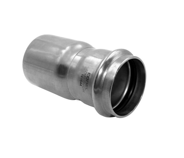 Connect Inox Edelstahl Pressfitting Reduzierstück 35x28mm Press / Einsteckende - 10 Stück