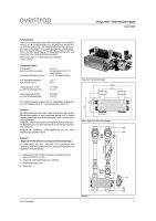 Oventrop Pumpengruppe Regumat S180 kurze Bauform + Grundfos Alpha 2 25/40 + Wärmeübertrager 30 Platten