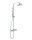 Vigour Duschsystem Clivia Thermostat mit Kopfbrause 200 + Handbrause + Brauseschlauch