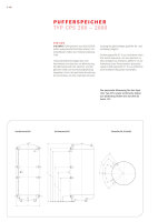 Pufferspeicher Typ CPS 500 m.2 Glattrohr-Wärmetauscher u. Dämmung B - ABHOLER