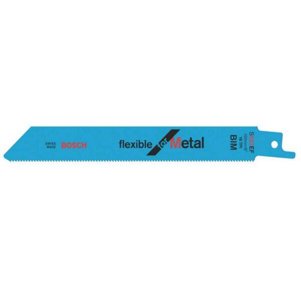 10 Stück Bosch Säbelsägeblatt S 922 EF Flexible for Metal