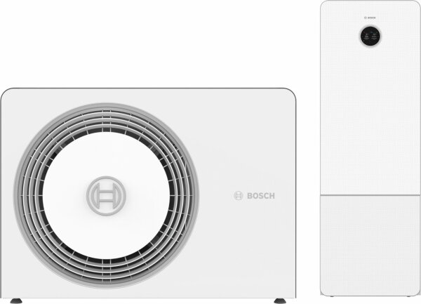 Bosch Monoblock CS5800/6800i AW10 OR-T + Wärmepumpe CS6800iAW 12 E Inneneinheit WW Speicher