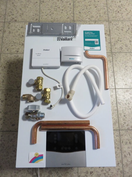 Vaillant ecoTEC plus VC 25CS/1-5 Gas Wandheizgerät Brennwert VRC 710 Anschlusszubehör - ABHOLER