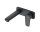Vigour Farbset Waschtisch Wandarmatur derby style schwarz matt Ausladung 180mm