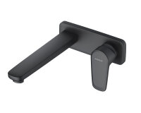 Vigour Farbset Waschtisch Wandarmatur derby style schwarz...