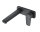 Vigour Farbset Waschtisch Wandarmatur derby style schwarz matt Ausladung 220mm