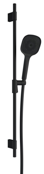 Vigour Brausegarnitur individual 3.2 Stange 95cm Schlauch + HB 3-strahlig softedge schwarz matt