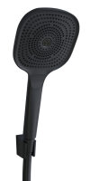 Vigour Wannenset individual 3.2 Wandhalter Schlauch HB.3-strahlig softedge schwarz matt