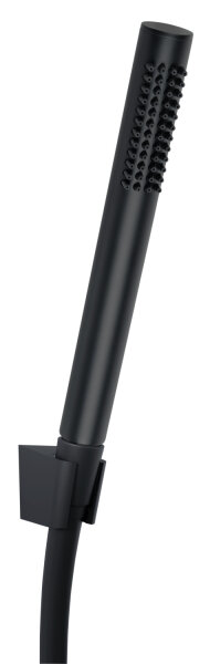 Vigour Wannenset individual 3.2 Wandhalter Schlauch Stabhandbrause schwarz matt