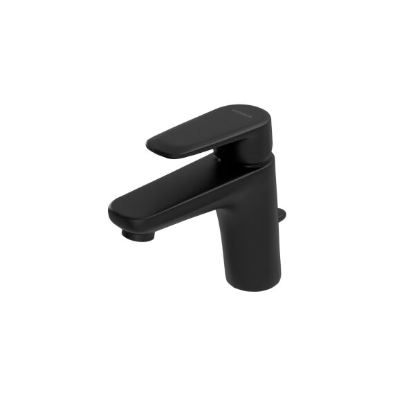 Vigour Einhand-Waschtischbatterie derby style mit Ablaufgarnitur  schwarz matt