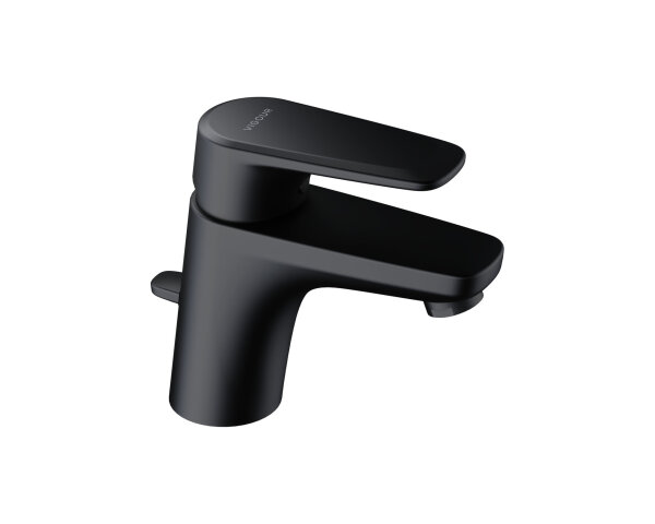 Vigour Einhand-Waschtischbatterie derby style Piccolo mit  Ablaufgarnitur schwarz matt