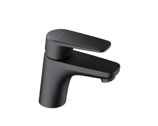 Vigour Einhand-Waschtischbatterie derby style Piccolo ohne  Ablaufgarnitur schwarz matt