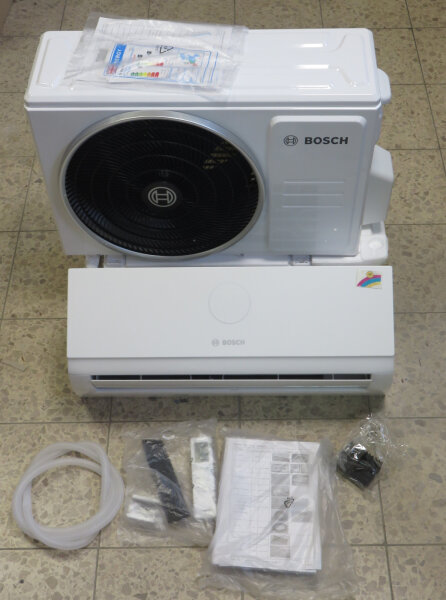Bosch Split-Klimagerät CL3000i-Set 26 WE Außen- und Inneneinheit - MONTAGE