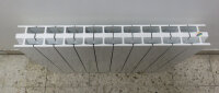 Aluminium Paneel Heizkörper  VIP 500 BH 590mm BL 800mm T 80mm NA 500mm