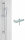 Vigour Brausegarnitur mit Stange 90 cm + Vigour Renovierungsset one verchromt