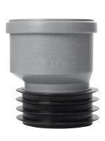 Airfit PP Steckmuffe DN100 exzentrisch für...