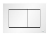 TECEprofil neu WC-Modul Bauhöhe 980mm mit Uni-Spülkasten + TECEnow Betätigungsplatte weiss matt