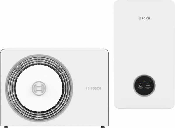 Bosch Monoblock CS5800/6800i AW10 OR-T + Wärmepumpe CS6800iAW 12 E Inneneinheit - ABHOLER