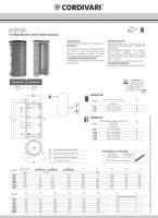 Cordivari Pufferspeicher 500L ohne Wärmetauscher 3251162312503