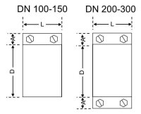 Düker SML Verbinder CV 50 mm