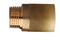 5 Stück Hahnverlängerung aus Rotguss DN20 R3/4...