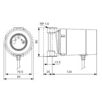 Grundfos Comfort 15-14 BU PM Hocheffizienz Trinkwarmwasser Zirkulationspumpe