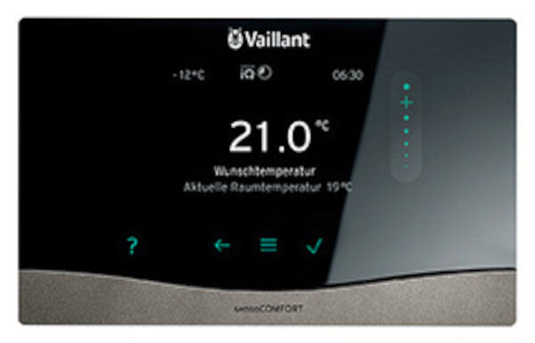Vaillant Heizungsregler sensoCOMFORT VRC 720/3, eBUS-Schnittstelle