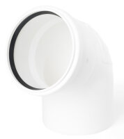 Conel Drain Bogen DN 70 67 Grad mit einer Muffe