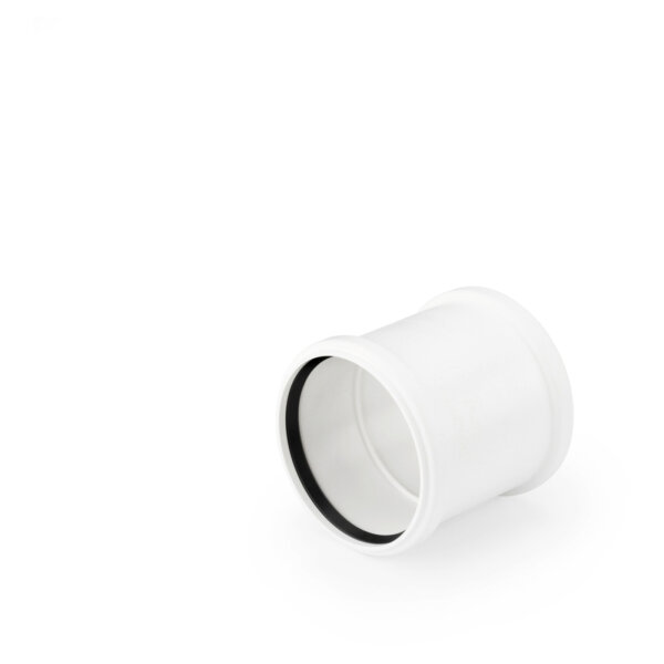 Conel Drain Doppelmuffe DN 100 mit zwei Muffen