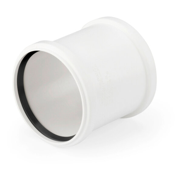 Conel Drain Überschiebmuffe DN 32 mit zwei Muffen