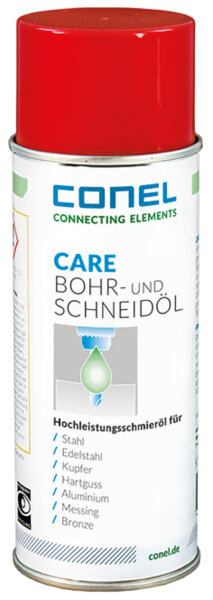 Conel CARE Bohr- und Schneidöl-Spray 400ml für höchste Schmieransprüche