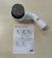 Viega Domoplex-Ablaufgarnitur für Duschwanne Bausatz 1, Ablaufloch d 52 mm