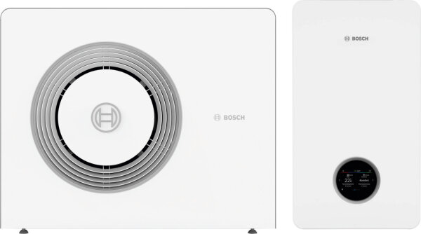 Bosch Monoblock CS5800/6800i AW12 OR-T + Wärmepumpe Compress CS5800iAW 12 E Inneneinheit