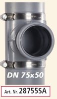 Airfit Sattel-Abzweig DN 75/50 für alle Rohrtypen
