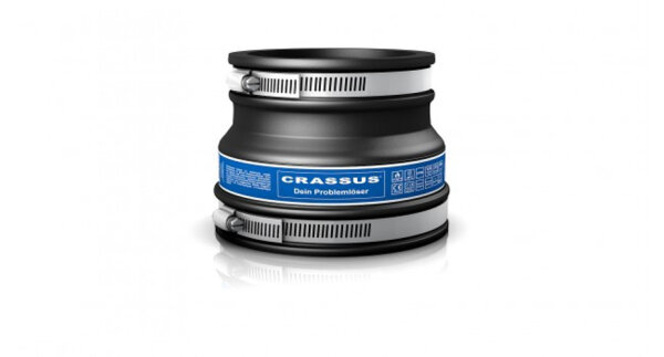 Crassus Adapterkupplung CAC 1155 100-115 75/90 EPDM / V2A CRA12052