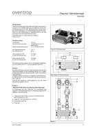 Oventrop Pumpengruppe Regumat S180 kurze Bauform + Grundfos Alpha 1 25/60 + Wärmeübertrager 30 Platten