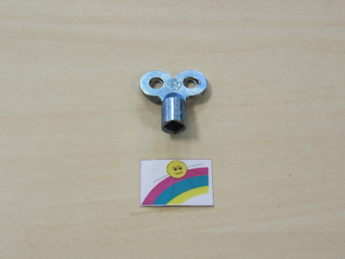 Heizkörper Entlüftungsschlüssel Entlüftung Schlüssel 5 mm Vierkant, 6,90 €