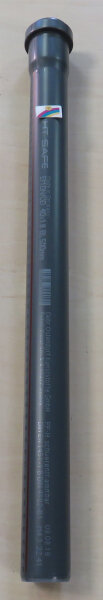 HTsafe Rohr 500 mm DN40 mit 1 Muffe, mit Dichtring HTEM