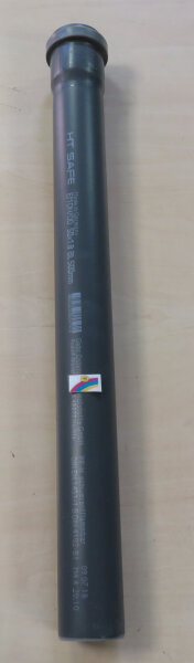 HTsafe Rohr 500 mm DN50 mit 1 Muffe, mit Dichtring HTEM