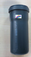 HTsafe Rohr 150 mm DN90 mit 1 Muffe, mit Dichtring HTEM Schallschutz 21dB