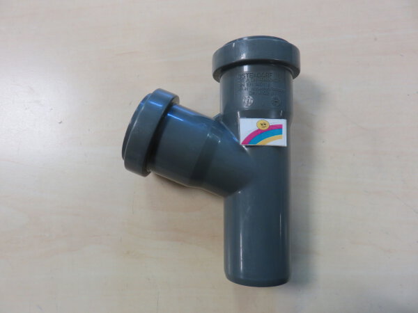 HTsafe Abzweig 67° Grad DN40/40 mit Dichtring HTEA