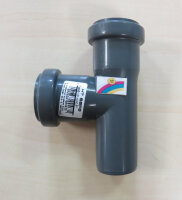 HTsafe Abzweig 87° Grad DN40/40 mit Dichtring HTEA 20 Stück