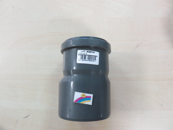 HTsafe Reduzierstück / Reduktion DN90x75 mit Dichtring HTR