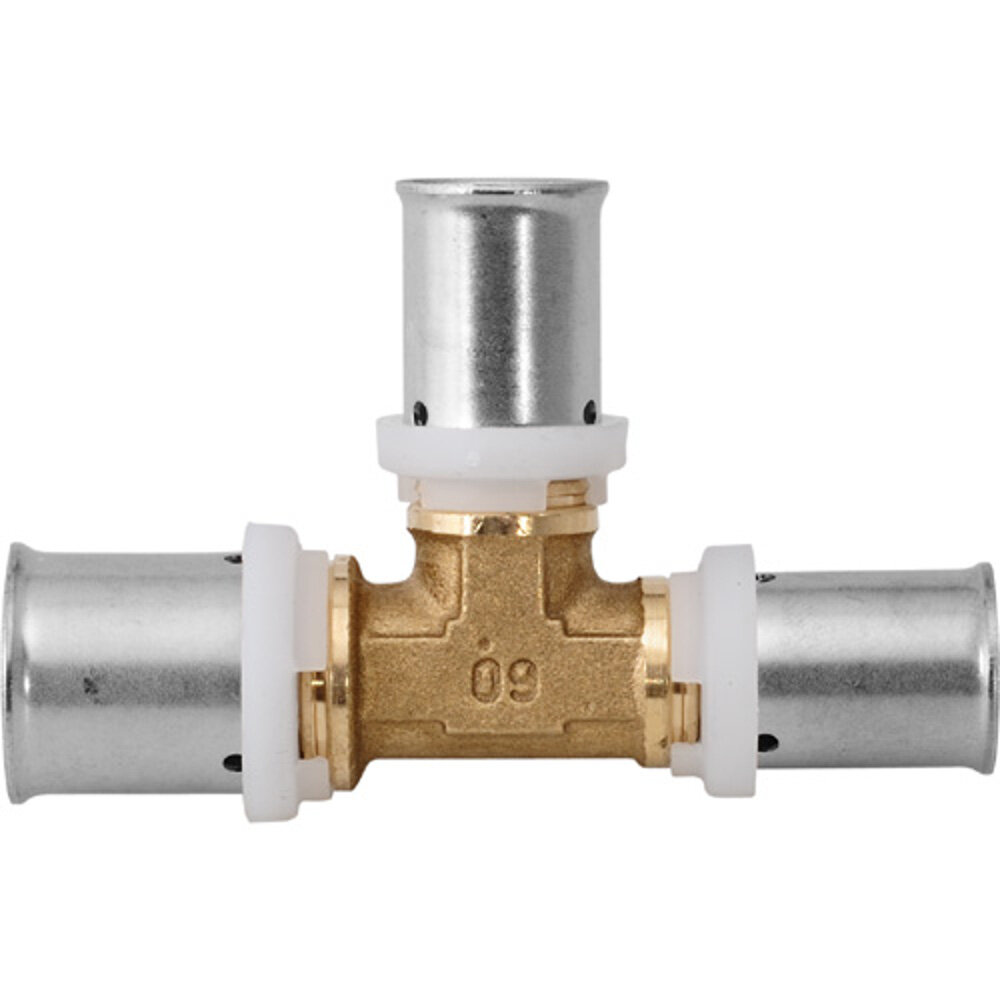 BOOPARTS Pressfitting T-Stück 4-tlg. - Reduzierstück Für Mehrschichtrohre 20-16-16