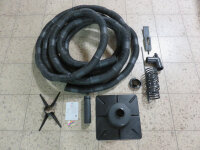 12,5m SET ATEC COSMO Flex Abgassystem Grundpaket Schacht...