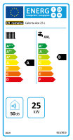 Remeha Gas Brennwert Zentrale mit 40 Ltr. Edelstahlspeicher Calenta Ace 25L 25KW